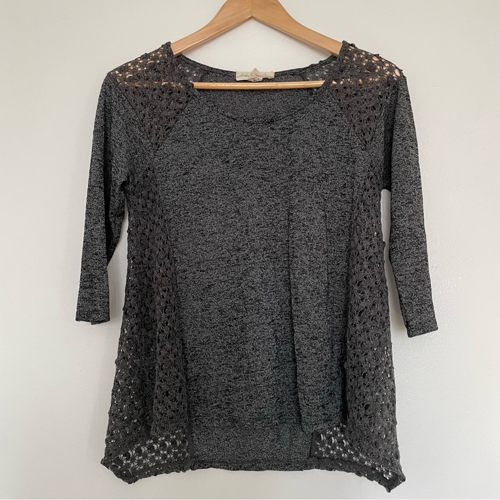 Staring at Stars Eyelet Shirt Size S